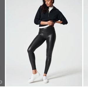 Spanx Faux Leather Leggings